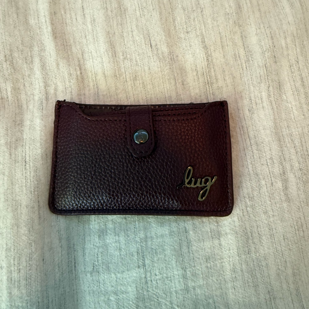 Lug Lift Wallet Classic Vegan Leather Card Holder
